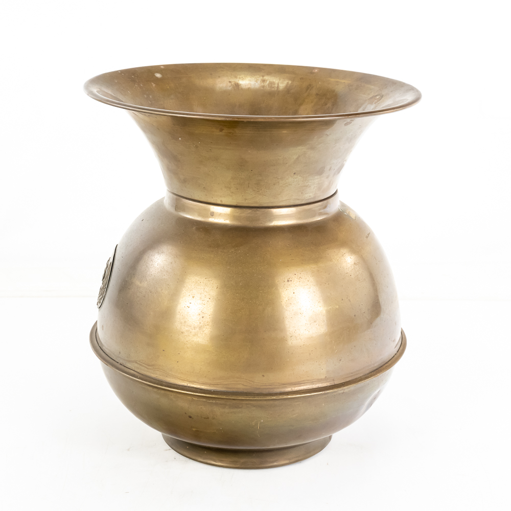 Vintage U.S. Military Brass Spittoon