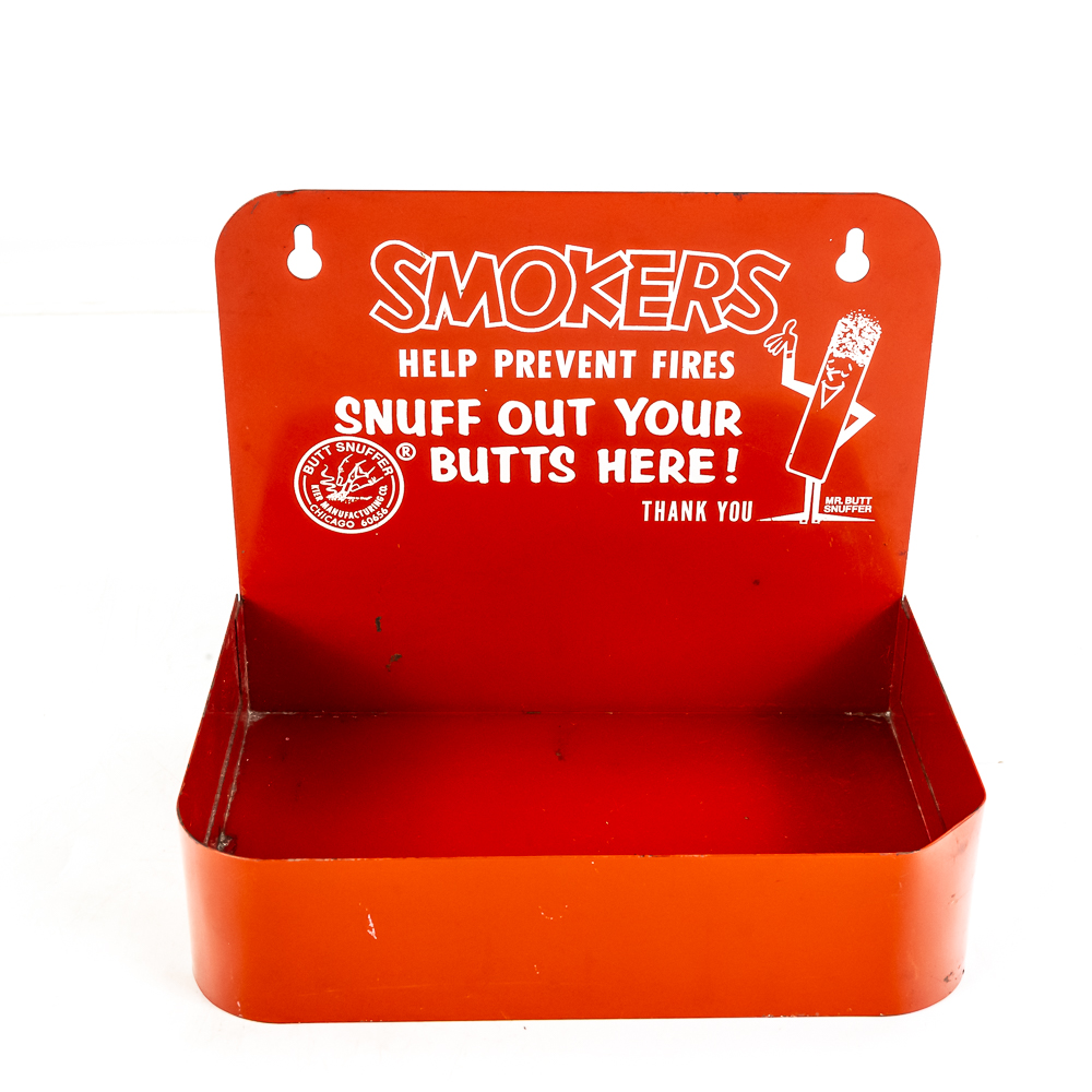 Vintage "Mr. Butt Snuffer" Wall-Mount Ashtray