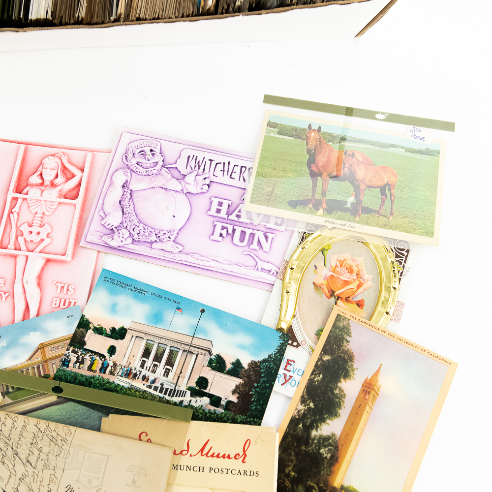 Large Vintage Postcard Assortment