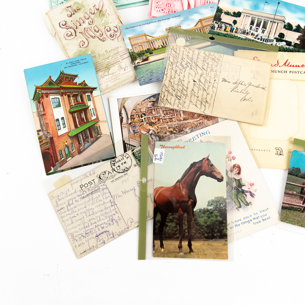 Large Vintage Postcard Assortment