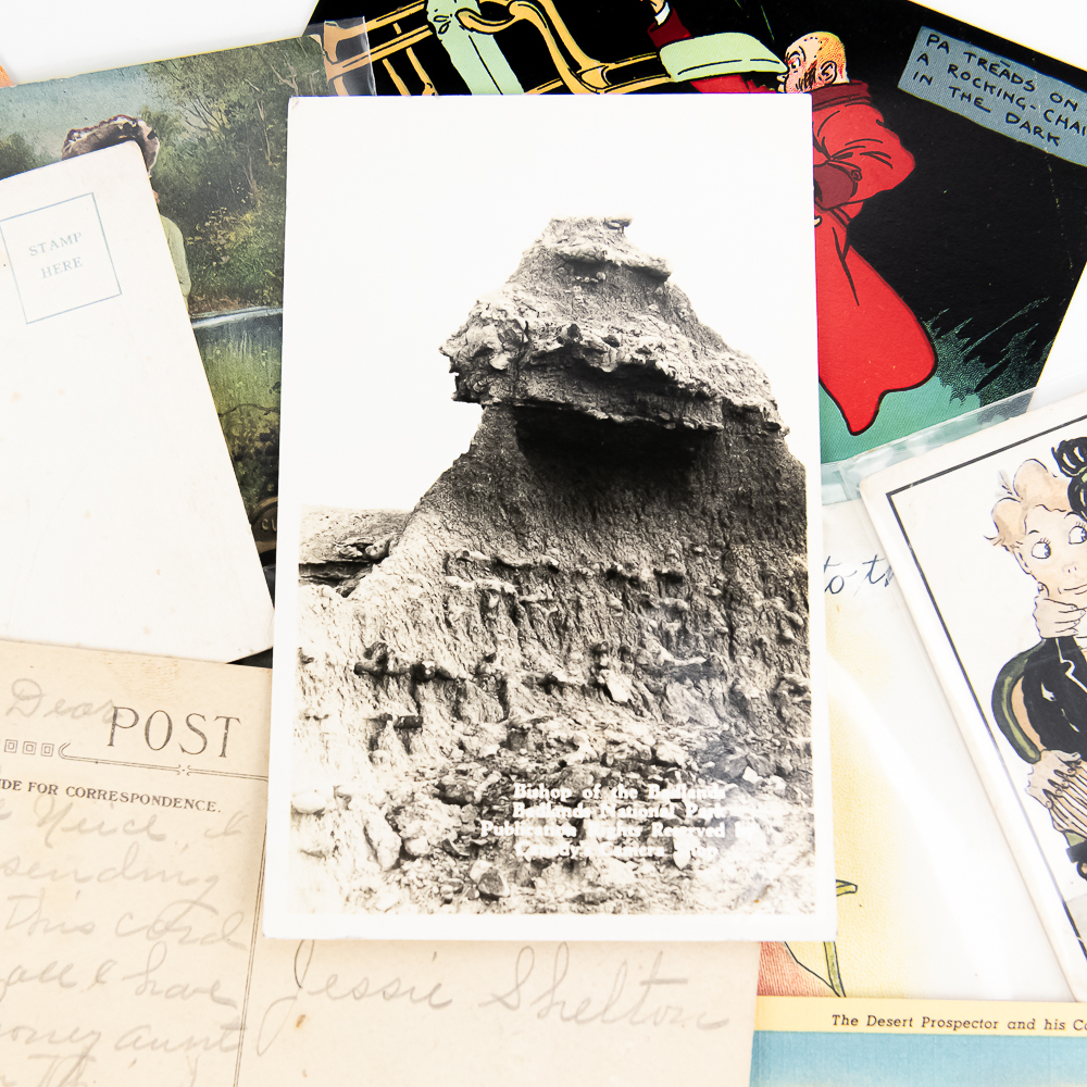 Large Collection of (300-500) Vintage Postcards