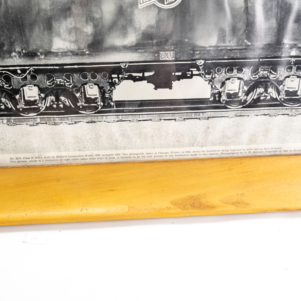 VintagePanoramic Technical Locomotive Art Print