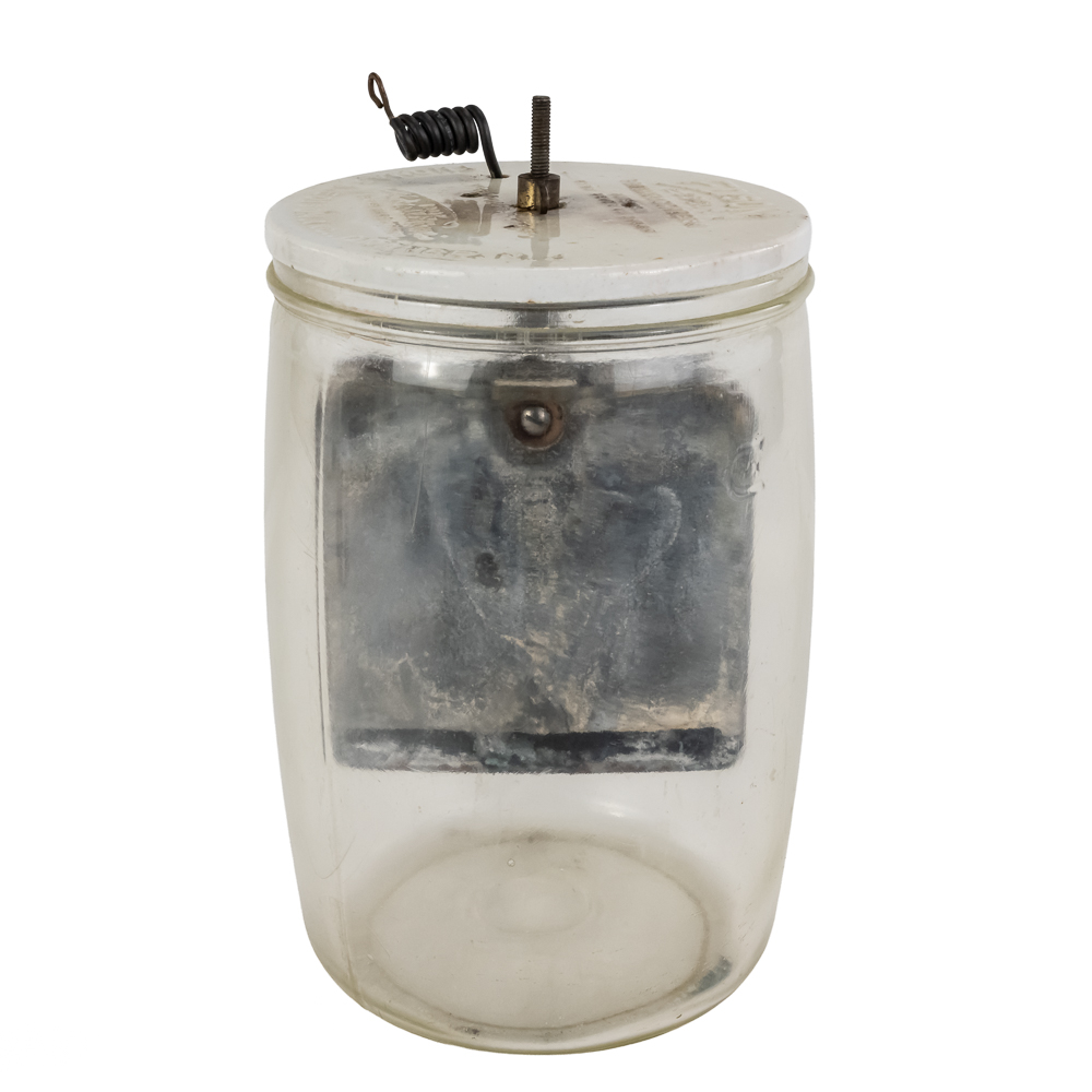 Antique Edison BSCO Wet-Cell Battery Jar