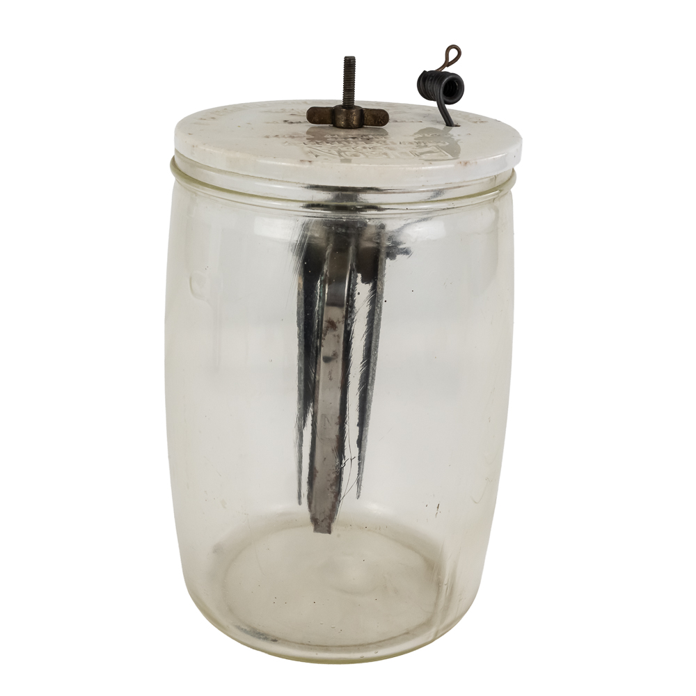 Antique Edison BSCO Wet-Cell Battery Jar