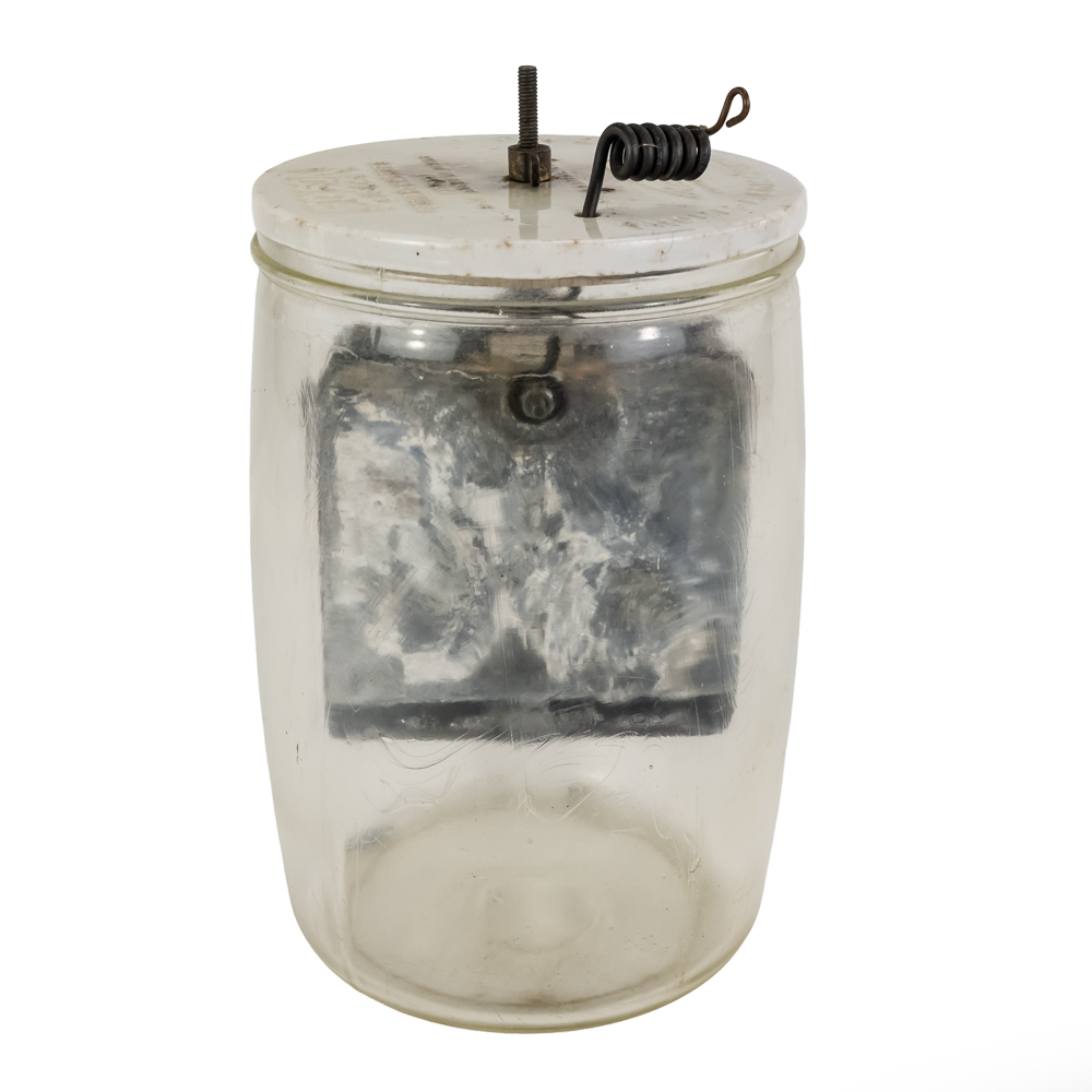 Antique Edison BSCO Wet-Cell Battery Jar
