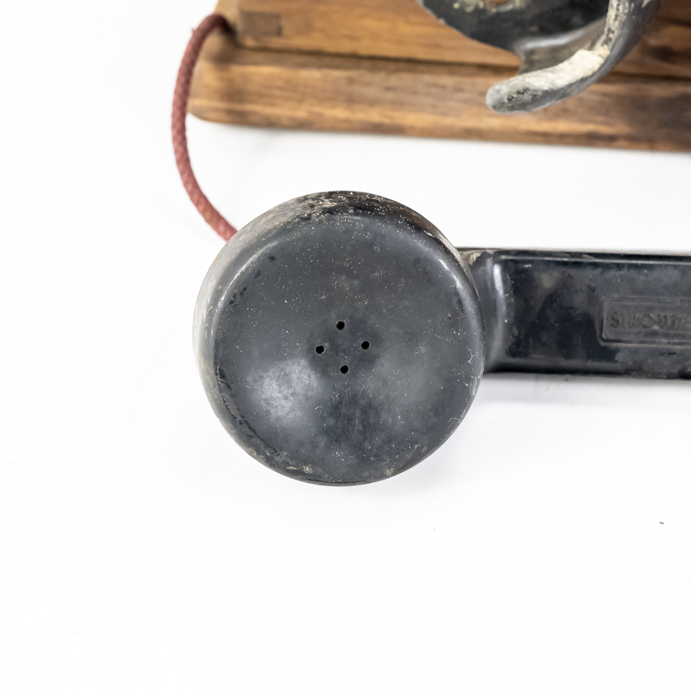 Vintage Railroad Wayside Magneto Telephone