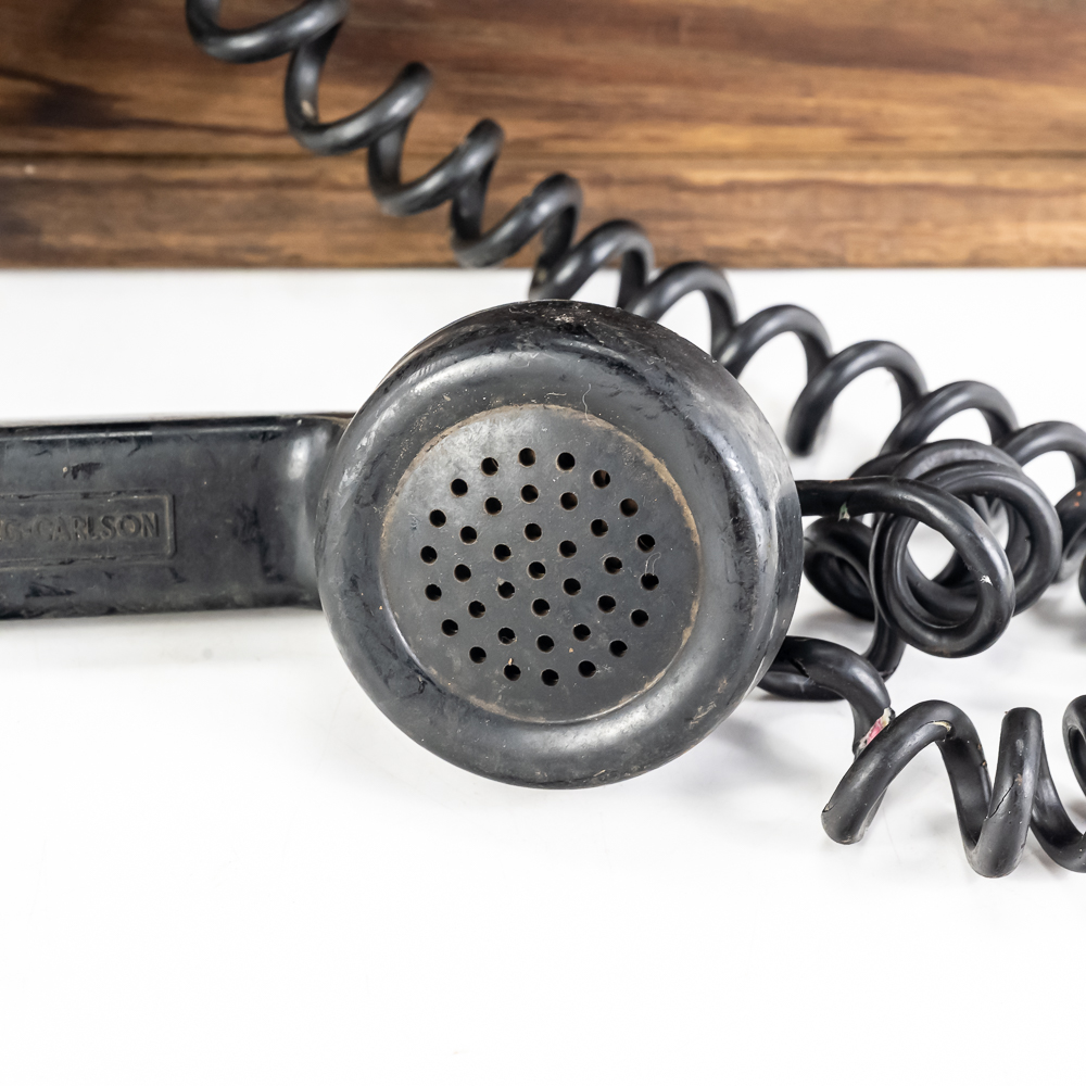 Vintage Railroad Wayside Magneto Telephone