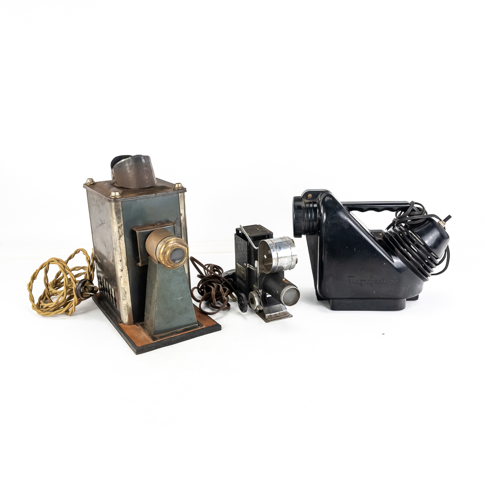 (3) Vintage Movie Projectors