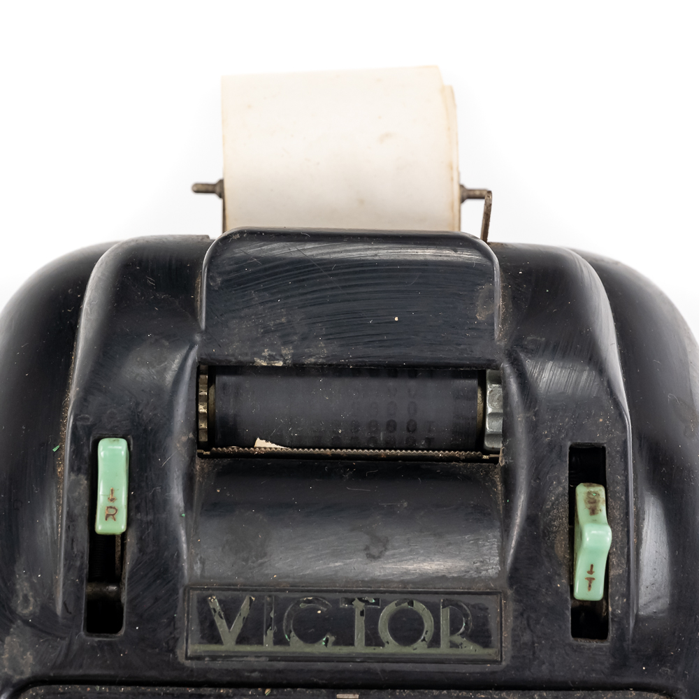 Vintage Victor 10-Key Adding Machine