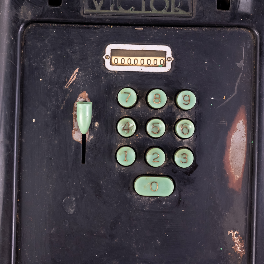 Vintage Victor 10-Key Adding Machine