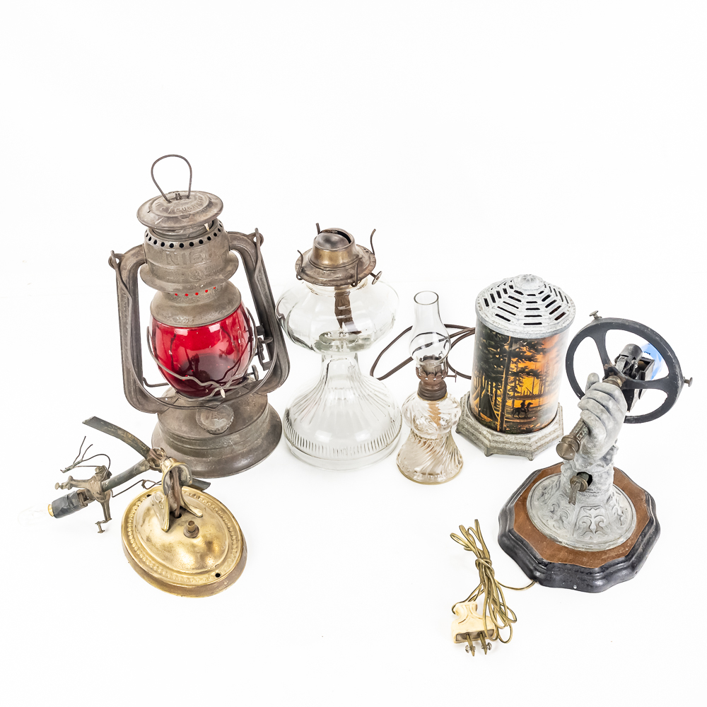Vintage Feuerhand Nr. 270 Lantern Lot