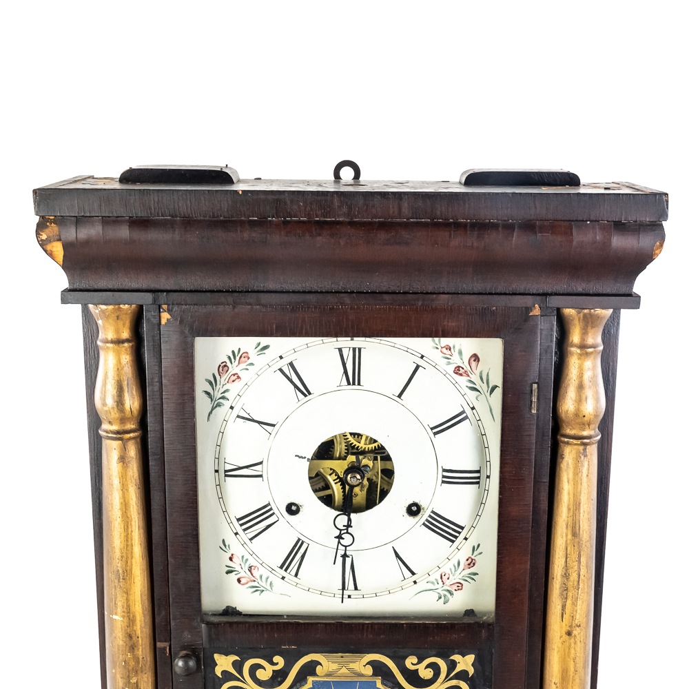 Antique Seth Thomas Patriotic Wall Clock
