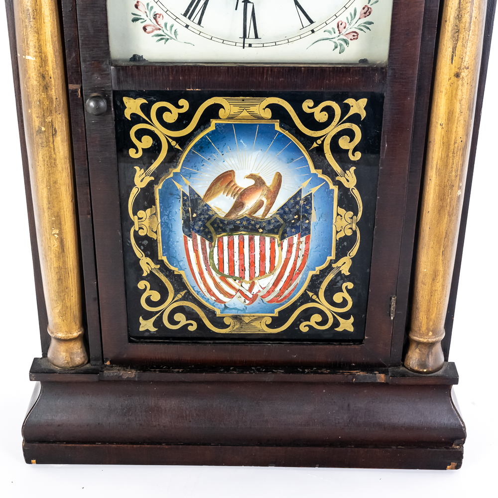 Antique Seth Thomas Patriotic Wall Clock