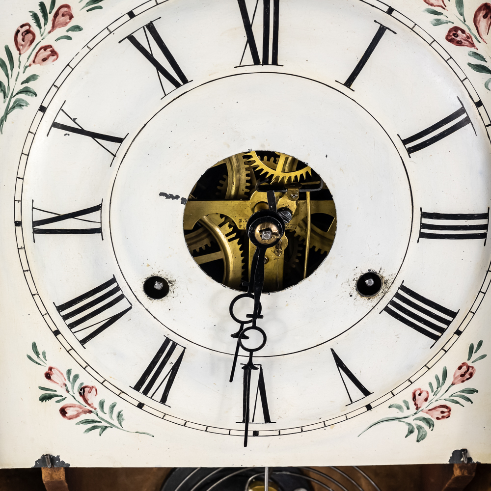 Antique Seth Thomas Patriotic Wall Clock