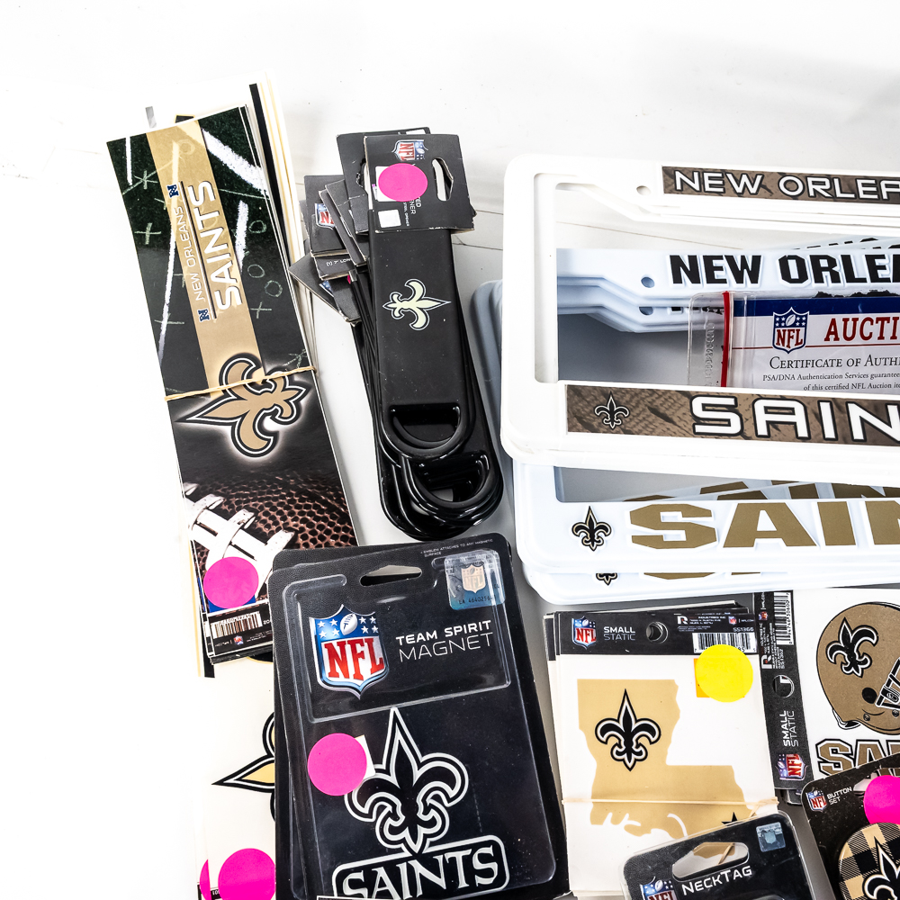 Collection of Assorted NFL NCAA Licensed Fan Gear+