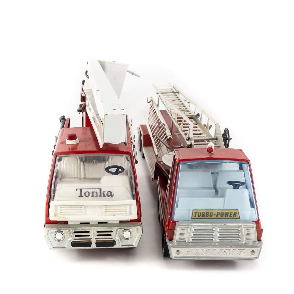 Nylint NFD #6 Ladder Tonka Snorkel Fire Truck +