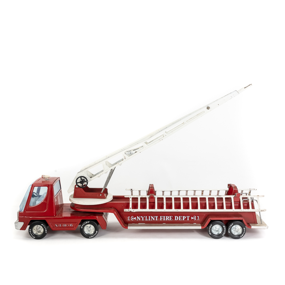 Nylint NFD #6 Ladder Tonka Snorkel Fire Truck +