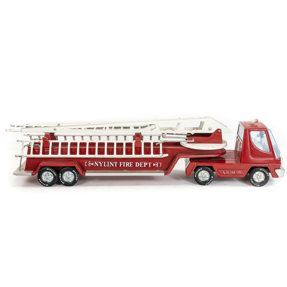 Nylint NFD #6 Ladder Tonka Snorkel Fire Truck +