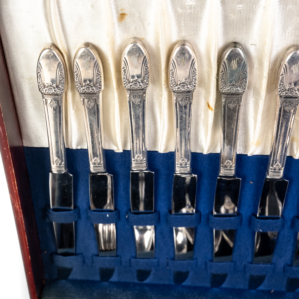 (2) Rogers & Bros Silver-Plated Flatware Sets