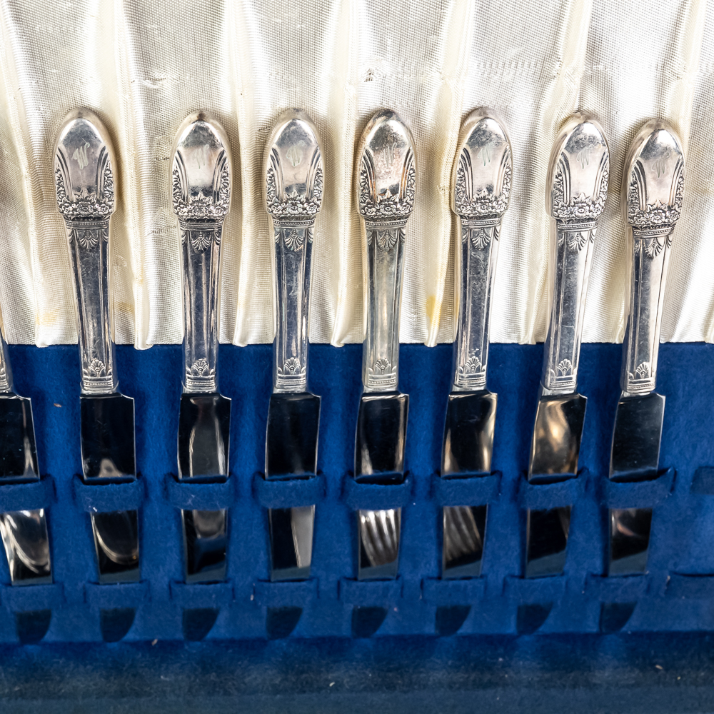 (2) Rogers & Bros Silver-Plated Flatware Sets