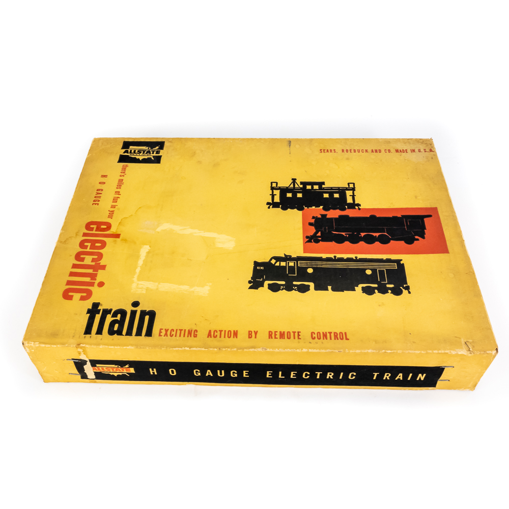 Sears Allstate HO Gauge Electric Train 9821 w Box