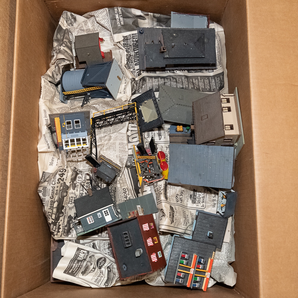 HO Scale Train Accessory Assortment Building &More