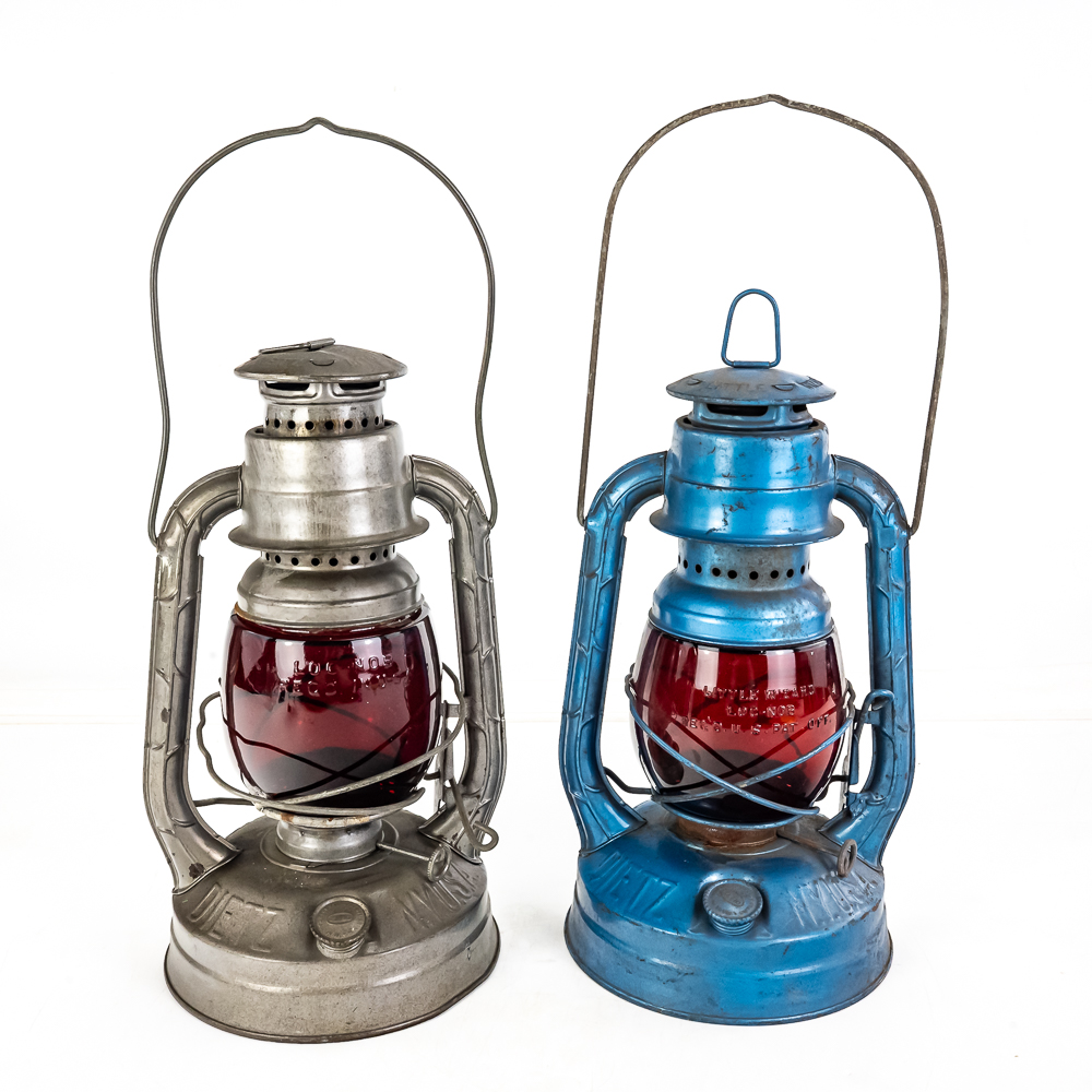 (2) Vintage Railroad Lanterns