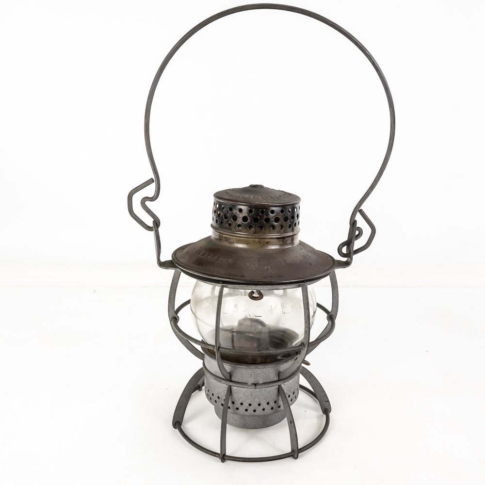 (2) Vintage Railroad Lanterns