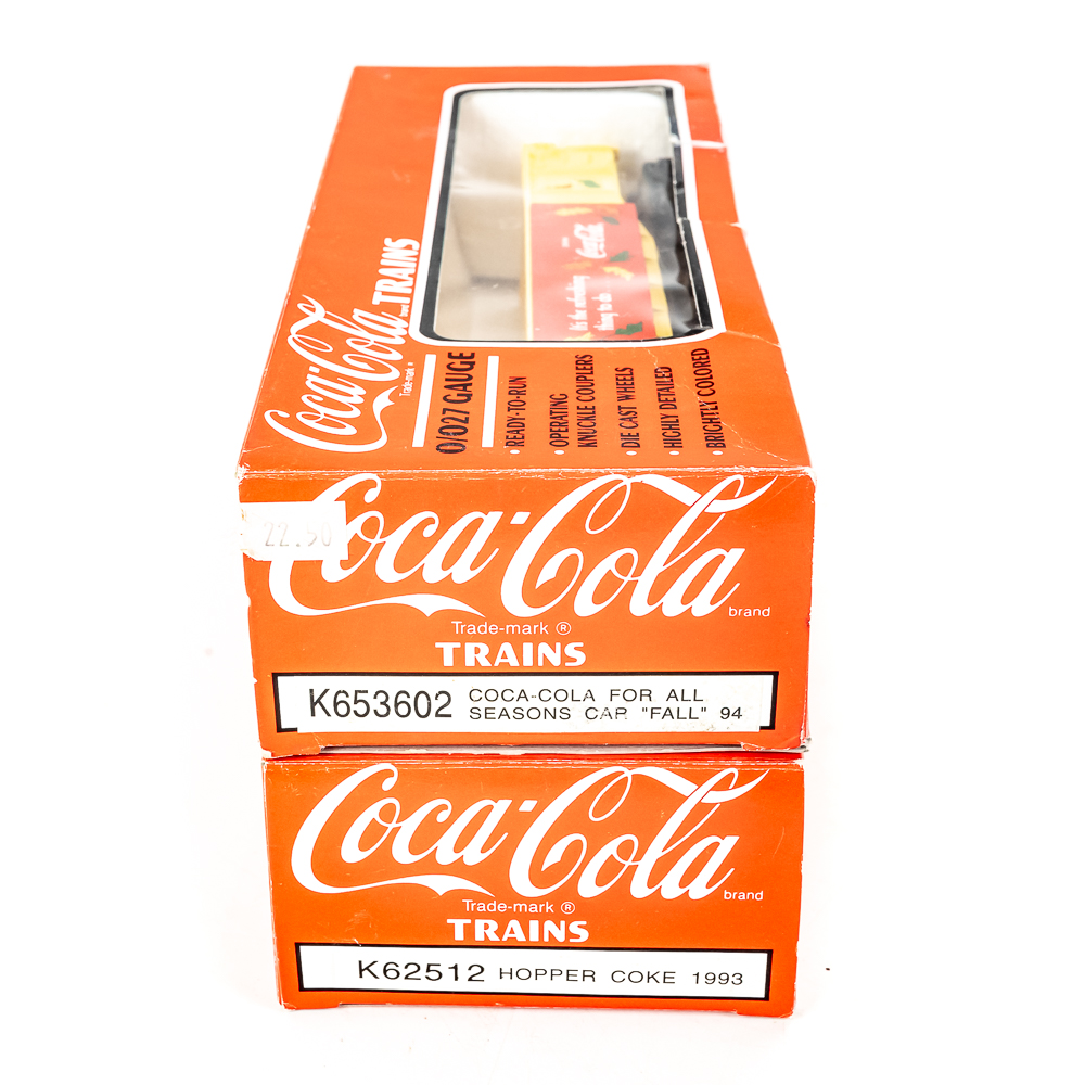 KLine Coke & Hershey's Commemorative Railway Cars