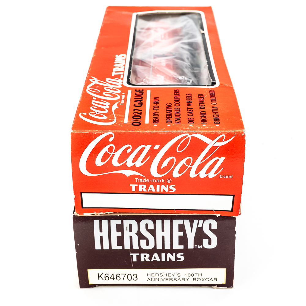 KLine Coke & Hershey's Commemorative Railway Cars