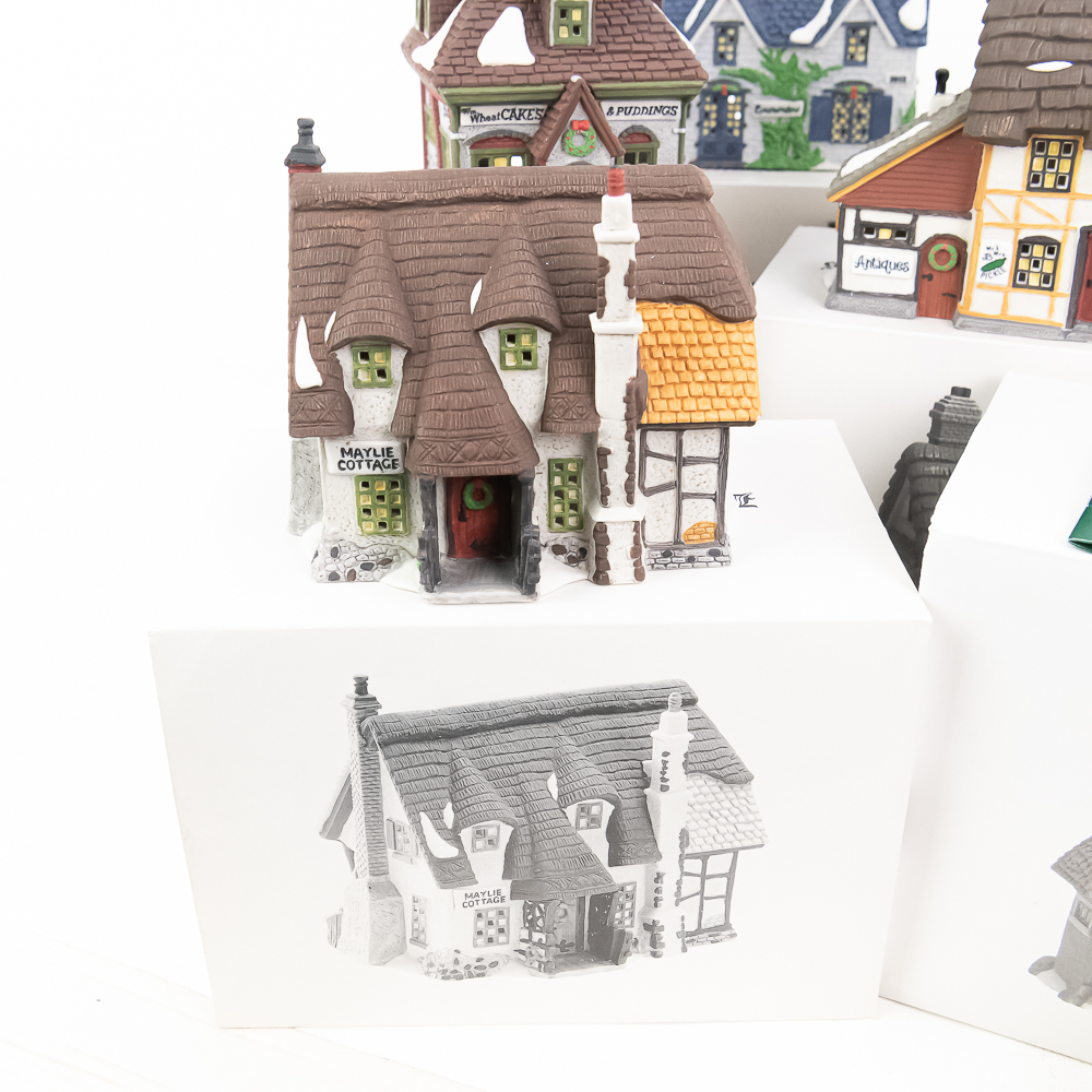 Dickens Village Heritage Village Painted Porcelain