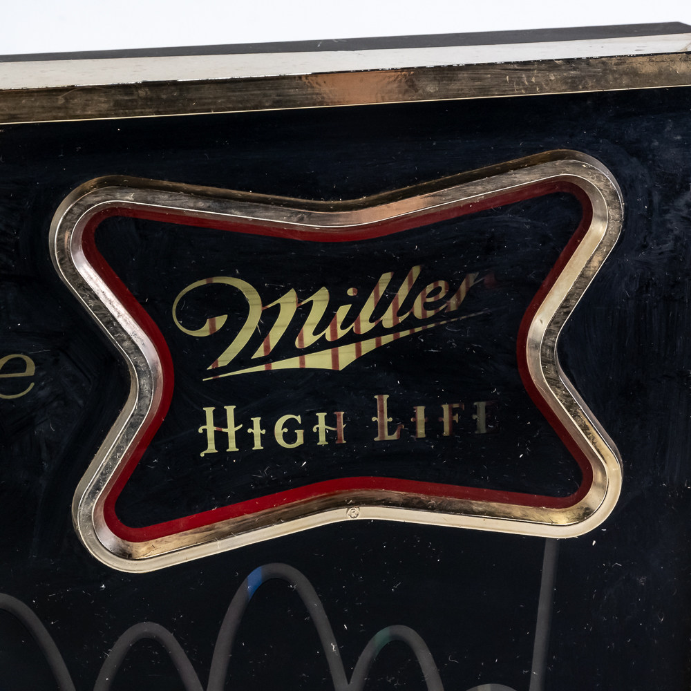 Vintage Miller High Life Bouncing Ball Motion Sign