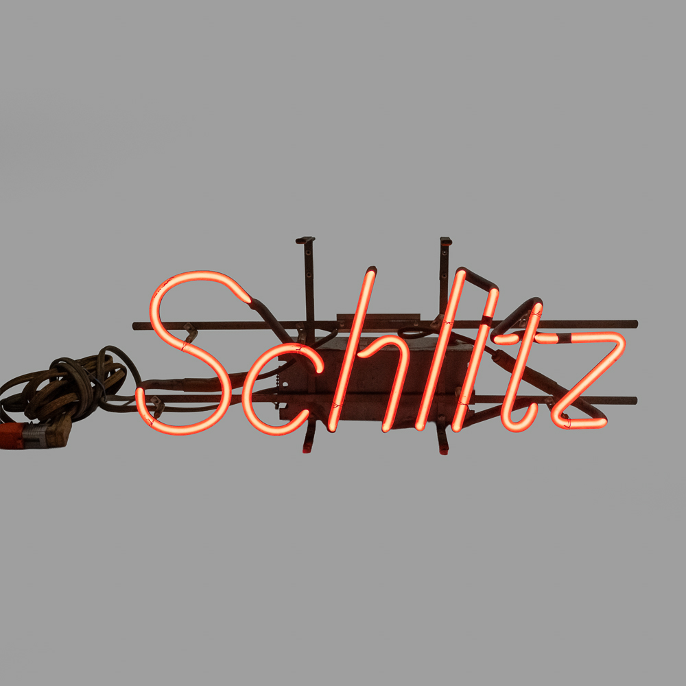 Vintage Schlitz Beer Neon Sign