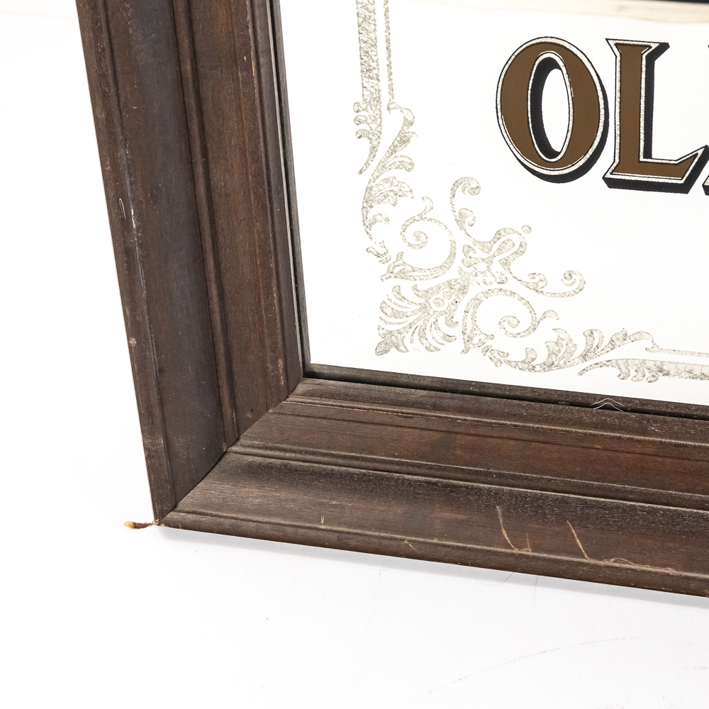 Vintage O'Connell & Flynn Old Irish Whiskey Mirror
