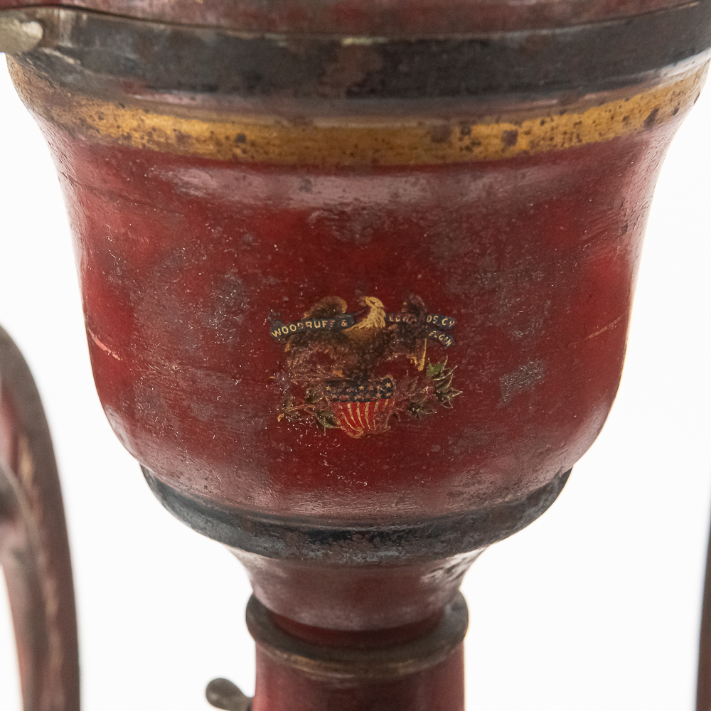 Antique Elgin National Double-Wheel Coffee Mill