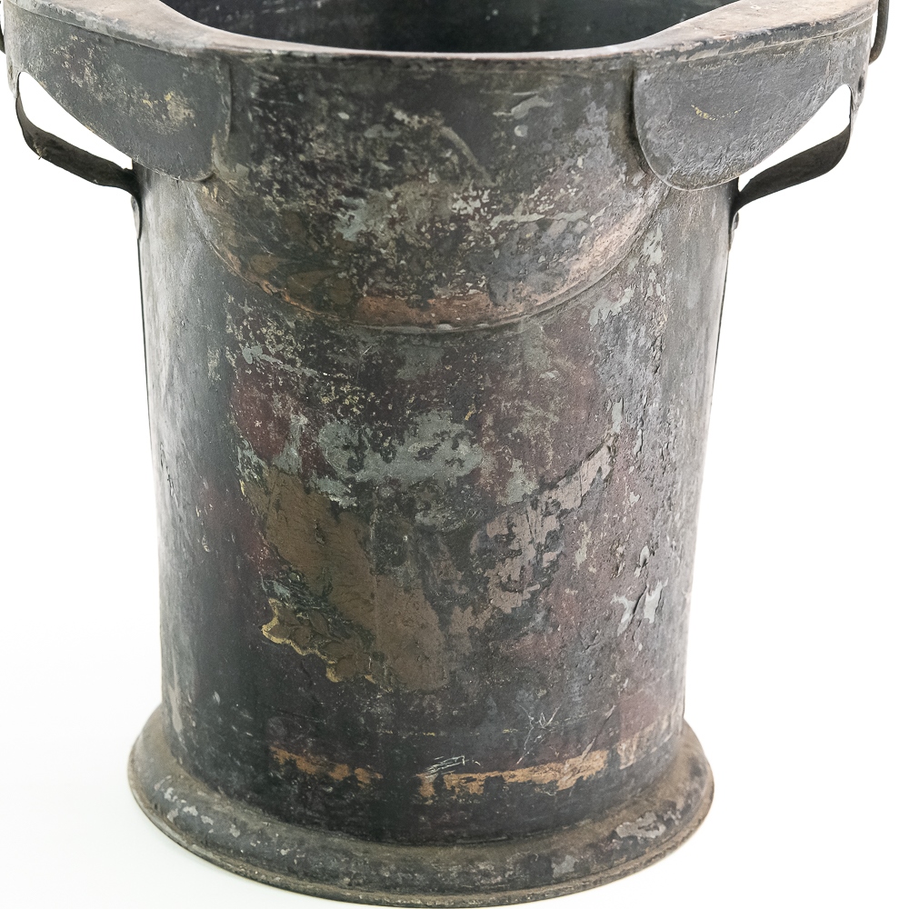Antique American Toleware Commode Bucket/Slop Pail