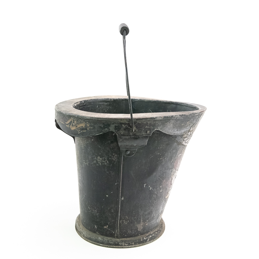 Antique American Toleware Commode Bucket/Slop Pail