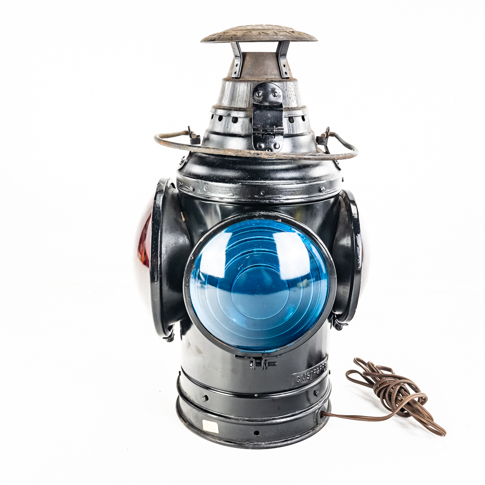 Vintage Dressel Arlington 4-Way RR Signal Lantern