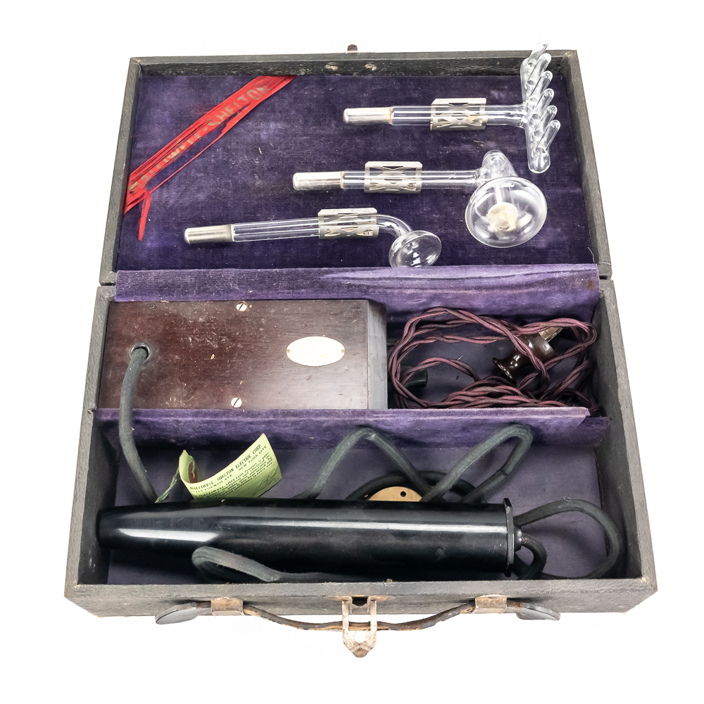 Antique Violet Ray Electrotherapy Quack Device