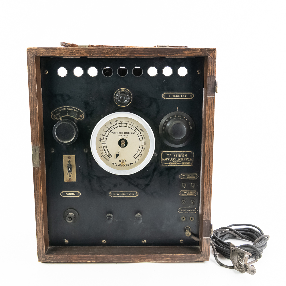 1920's Wappler Telatherm Diathermy Machine