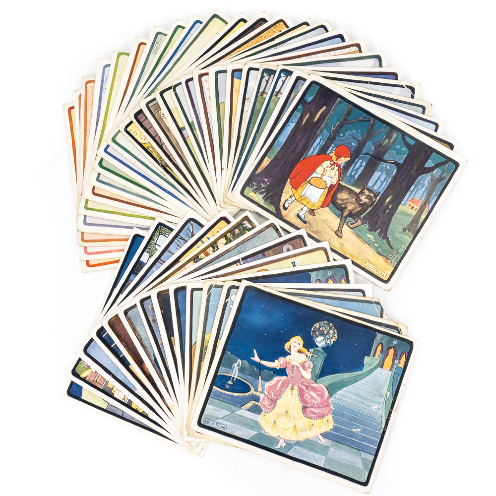 (11) Set of Little Tots' Record Books, Story Cards