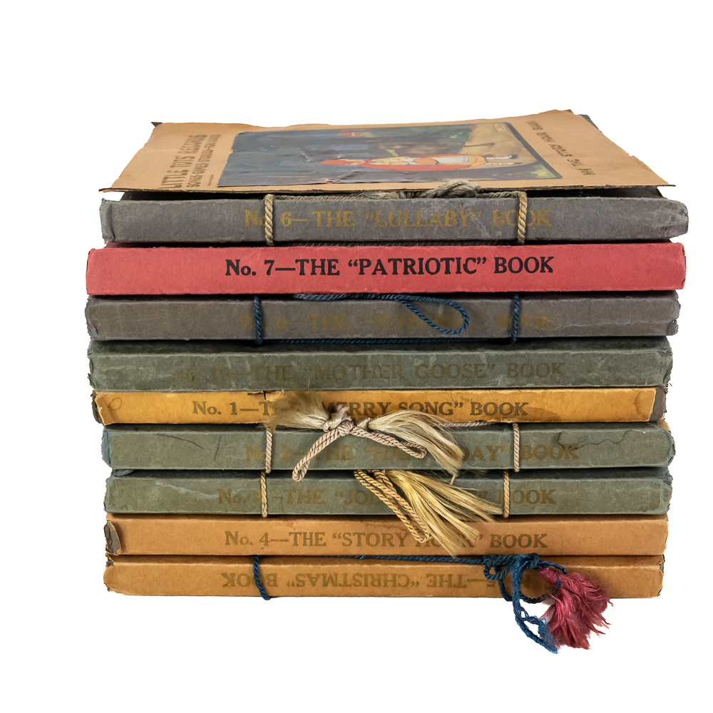 (11) Set of Little Tots' Record Books, Story Cards