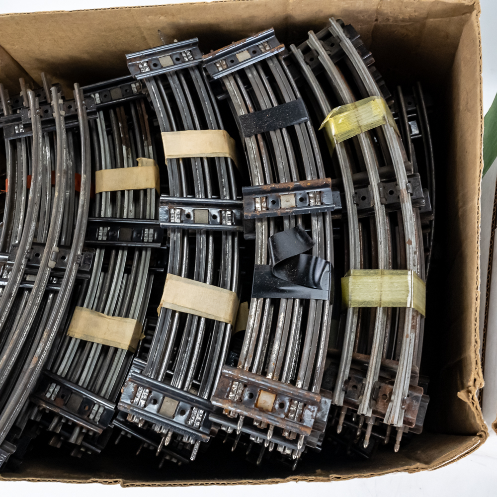 (142) Straight & (85) Curved O Gauge Tubular Track