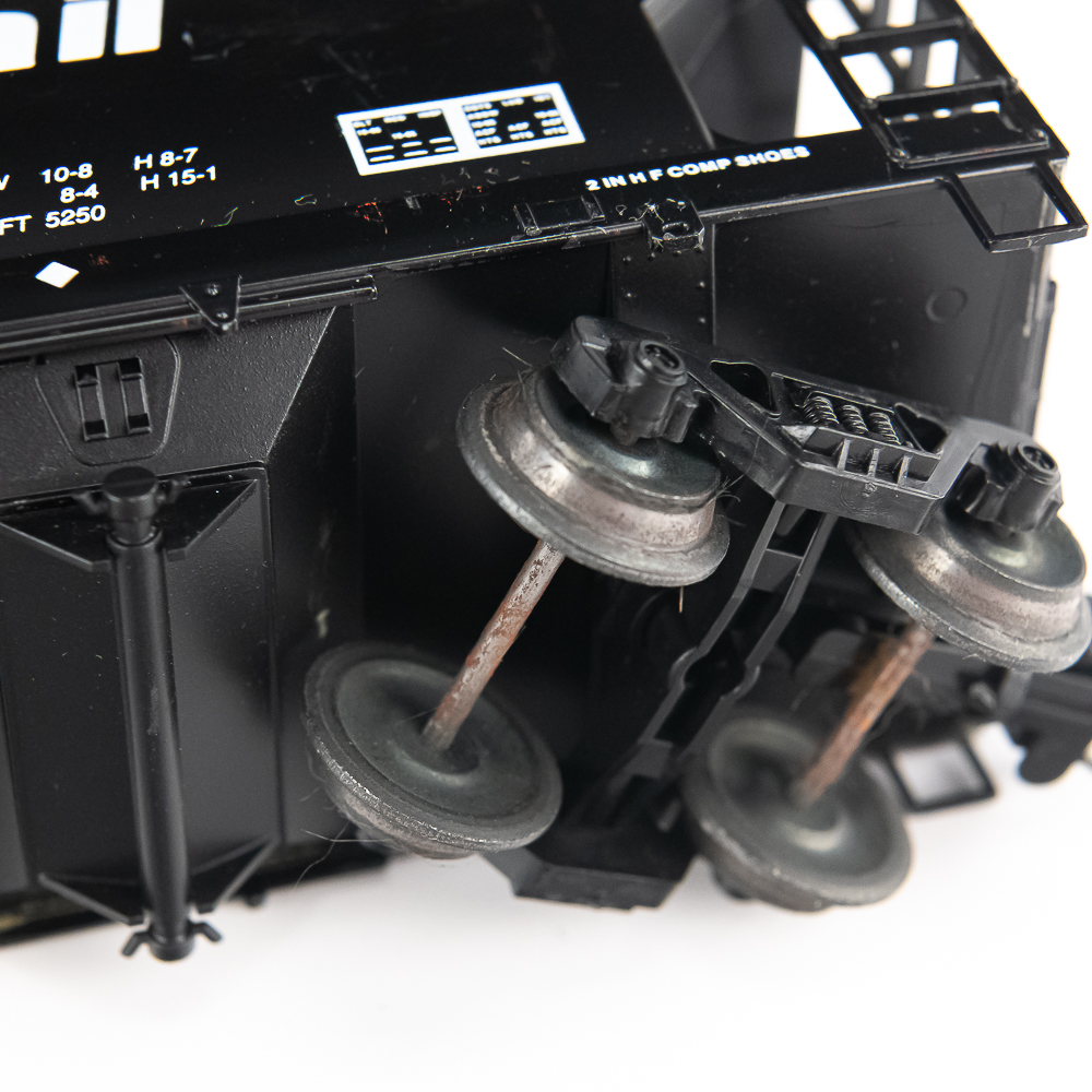 MTH AT&SF Steam Engine Locomotive w Tender &RR Car