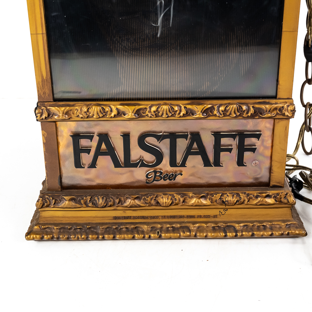 Vintage Falstaff Beer Advertising Motion Light