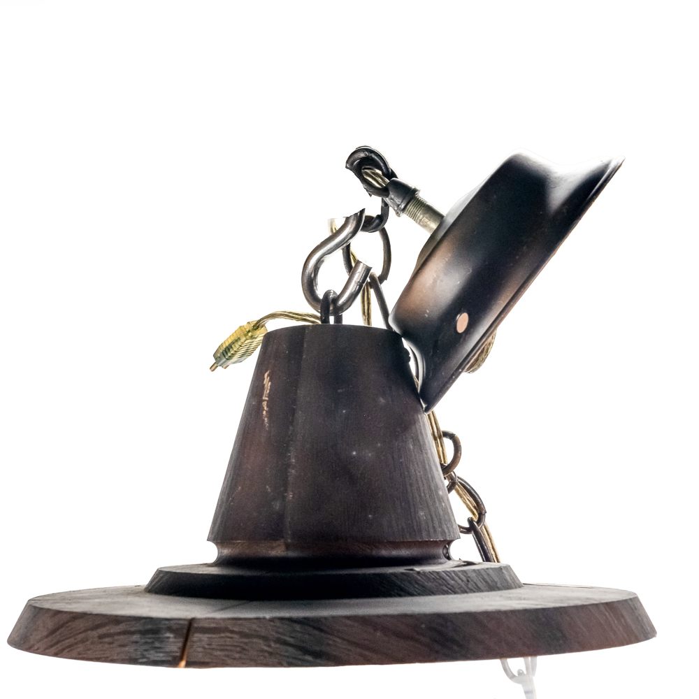 Vintage Busch Bavarian Beer Lantern Clock