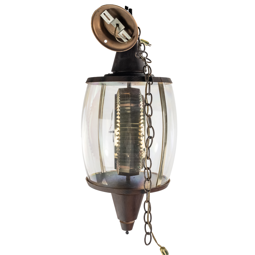 Vintage Busch Bavarian Beer Lantern Clock