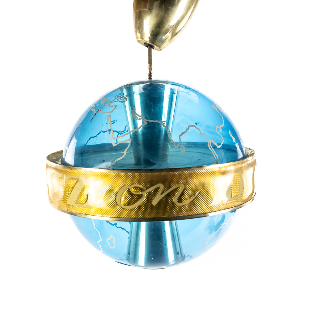 Vintage Schlitz Beer Rotating Lighted Globe Sign