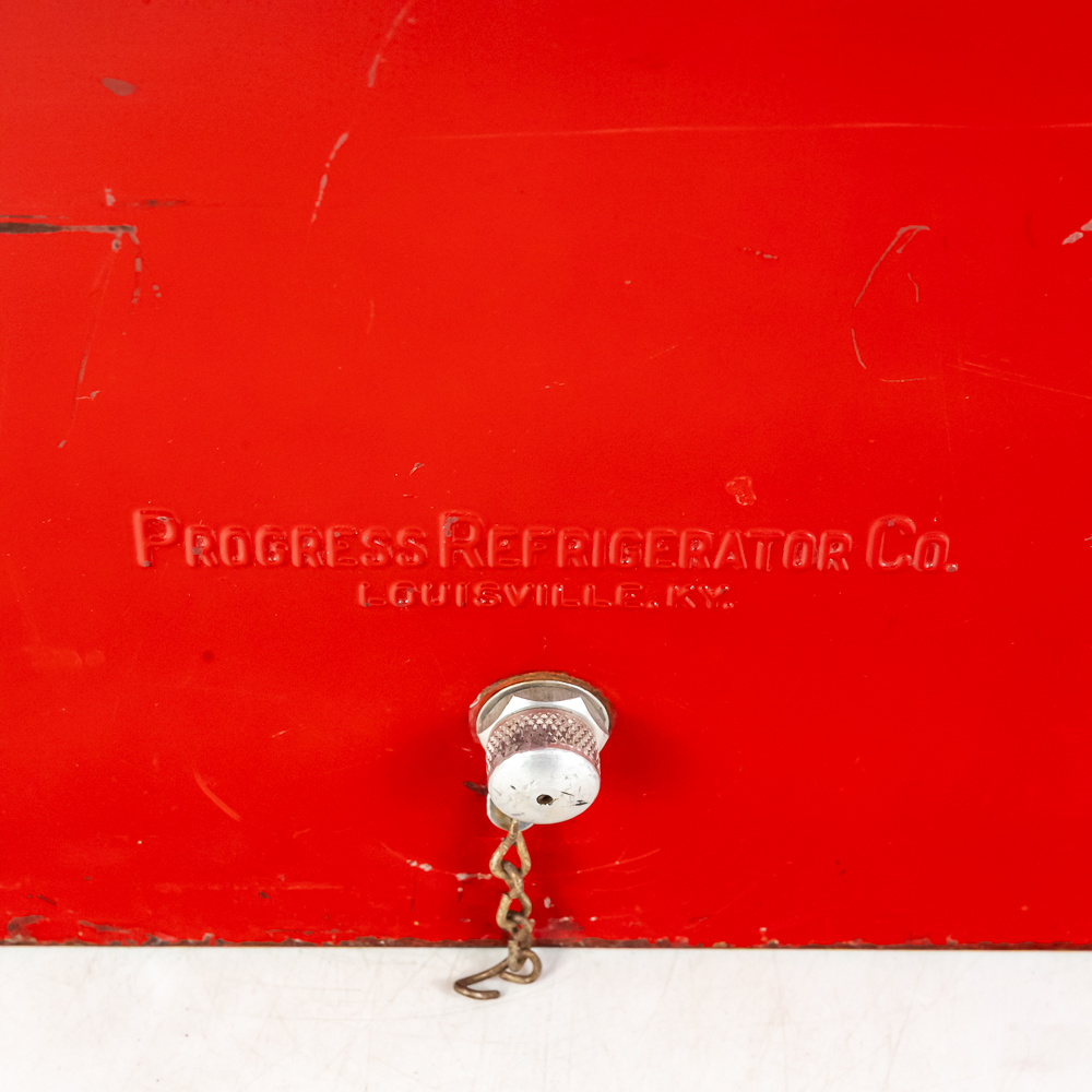 Vintage Coca-Cola Metal Picnic Cooler