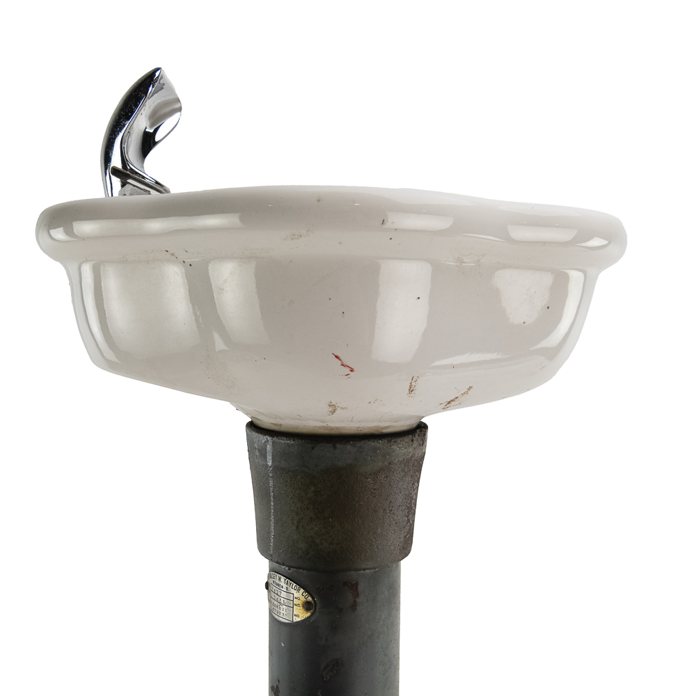 Vintage Halsey Taylor Pedestal Drinking Fountain